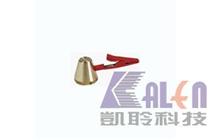 Conical  holder with clamp